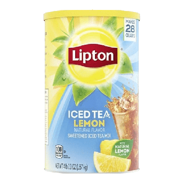Lipton Iced Tea Lemon Flavour 1.87kg (4lb) (Box of 6)