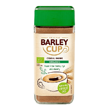 Barleycup Organic Organic Natural Instant Grain Coffee 100g (Box of 6)