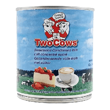 Two Cows Sweetened Condensed Milk 397g (Box of 12)