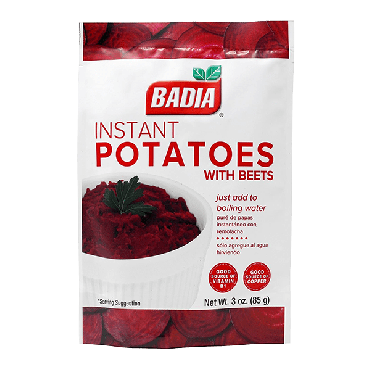 Badia Instant Potatoes with Beets 113.4g (4oz) (Box of 6)