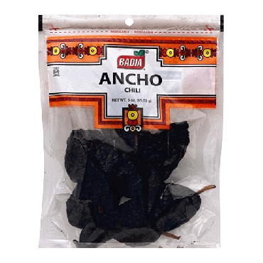 Badia Ancho Chili 85.05g (3oz) (Box of 12)