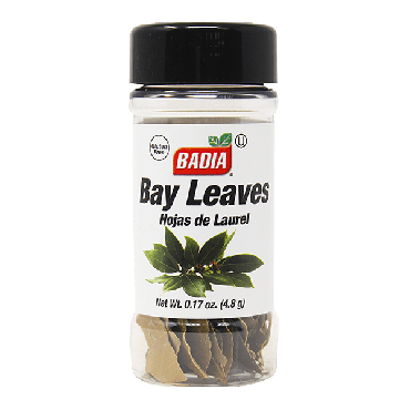 Badia Bay Leaves Whole 4.8g (0.17oz) (Box of 8)