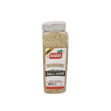 Badia Harlem Garlic Pepper 680.4g (24oz) (Box of 6)