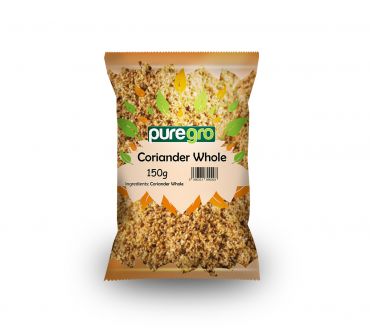 Puregro Coriander Whole 150g (Box of 10)