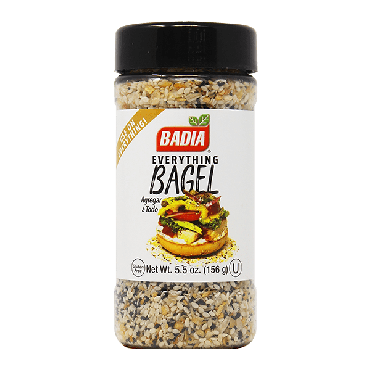 Badia Everything Bagel Seasoning 155.9g (5.5oz) (Box of 6)