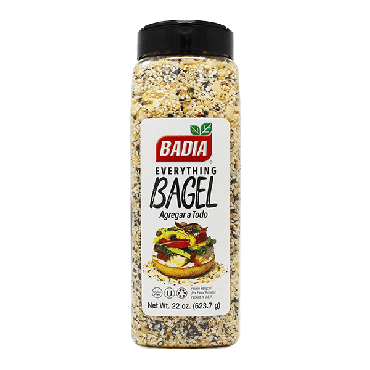Badia Everything Bagel Seasoning 623.7g (22oz) (Box of 4)