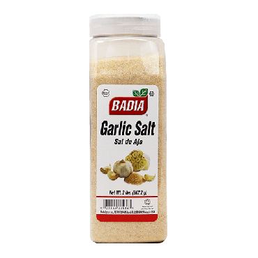 Badia Garlic Salt 907.2g (2 Lbs) (Box of 6)