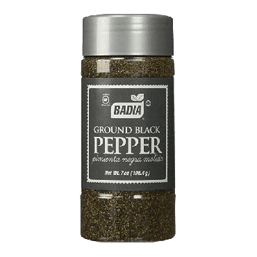 Badia Ground Black Pepper 170.1g (6oz) (Box of 12)