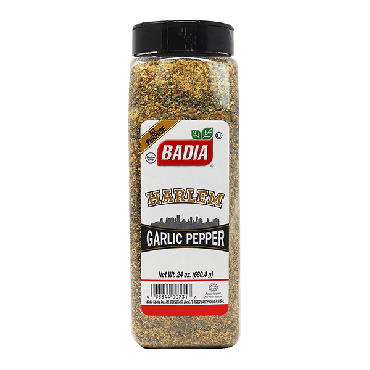Badia Harlem Garlic Pepper 680.4g (24oz) (Box of 6)