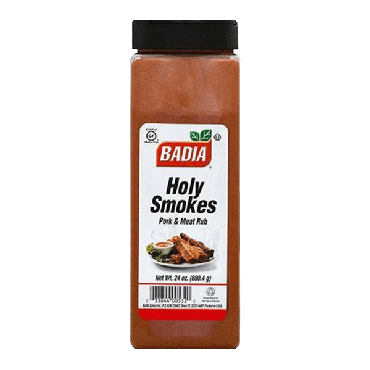 Badia Holy Smokes Pork & Meat Rub 680.4g (24oz) (Box of 6)