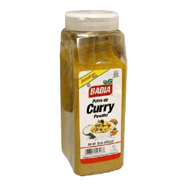 Badia Jamaican Style Curry Powder 453.6g (16oz) (Box of 6)
