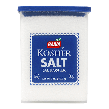 Badia Kosher Salt 226.8g (8oz) (Box of 12)