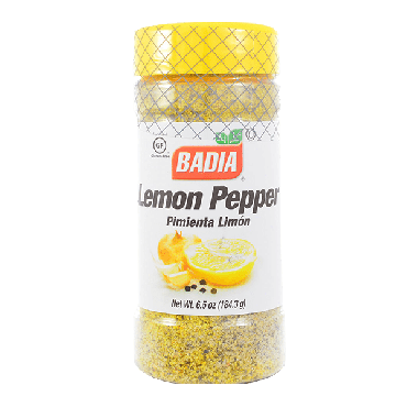 Badia Lemon Pepper 184.3g (6.5oz) (Box of 6)