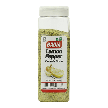 Badia Lemon Pepper 680.4g (1.5lbs) (Box of 6)