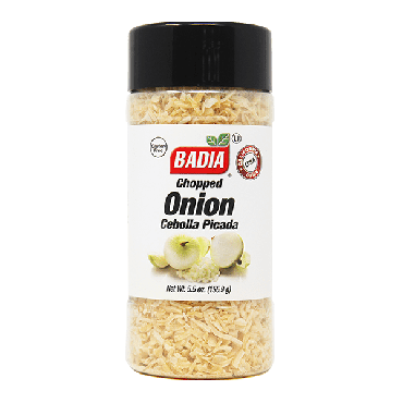 Badia Onion Chopped 155.9g (5.5oz) (Box of 12)