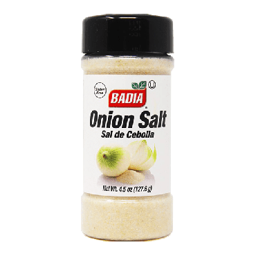 Badia Onion Salt 127.6g (4.5oz) (Box of 8)