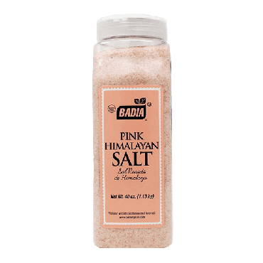 Badia Pink Himalayan Salt 1.14kg (40oz) (Box of 6)