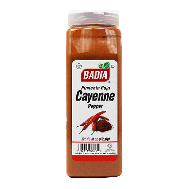 Badia Red Cayenne Pepper Ground 453.6g (16oz) (Box of 6)