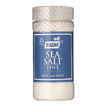 Badia Sea Salt Fine 283.5g (10oz) (Box of 6)