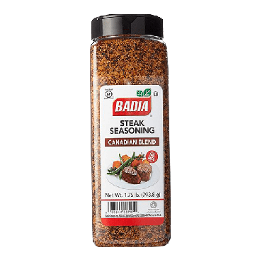 Badia Steak Seasoning 793.8g (1.75 Lbs) (Box of 6)