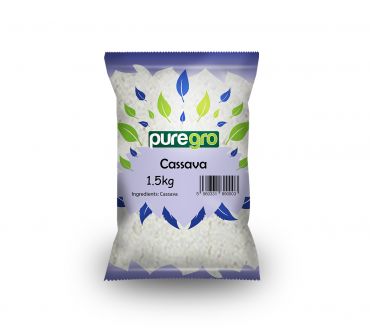 Puregro Cassava Flour 1.5kg (Box of 6)