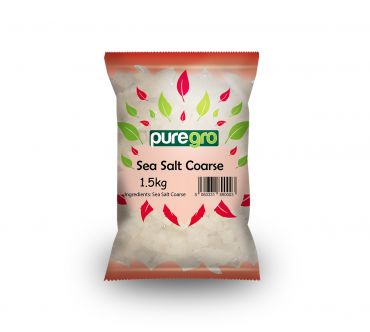 Puregro Sea Salt Coarse 1.5kg (Box of 6)
