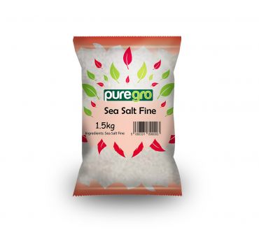 Puregro Sea Salt Fine 1.5kg (Box of 6)