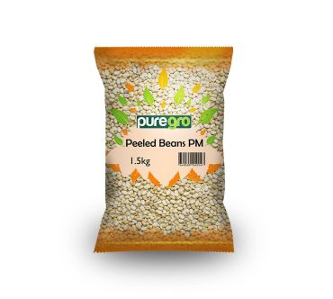 Puregro Peeled Beans 1.5kg PMP £4.99 (Box of 6)