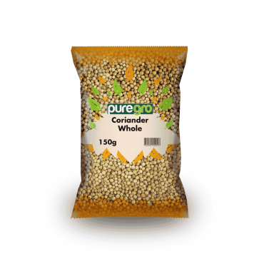 Puregro Coriander Whole 150g (Box of 10)