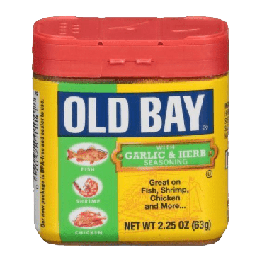 Old Bay Garlic & Herb Seasoning 63g (2.25oz) (Box of 12)