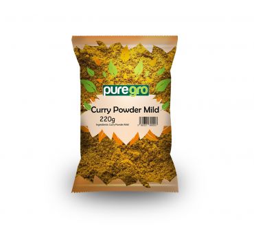 Puregro Curry Powder Mild 220g (Box of 10)