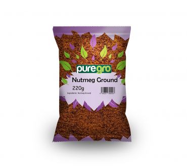 Puregro Nutmeg Ground 220g (Box of 10)