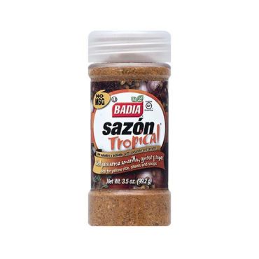 Badia Sazon Tropical with Coriander & Annato 99.2g (3.5oz) (Box of 8)