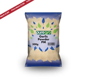 Puregro Garlic Powder PM £1.89 300g (Box of 10)