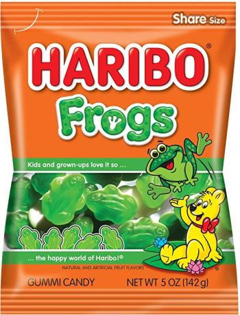 Haribo Frogs 142g (5oz) (Box of 12)