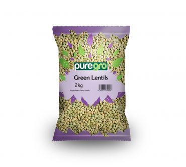 Puregro Green Lentils 2kg (Box of 6)