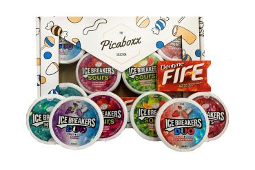 Picaboxx Ice Breakers American Candy Selection Gift Box ★ 7 Products  (Box of 6)