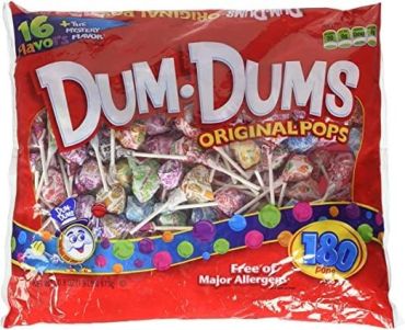 Spangler Dum Dums Lollipops 873g (180 piece) (30.8oz)