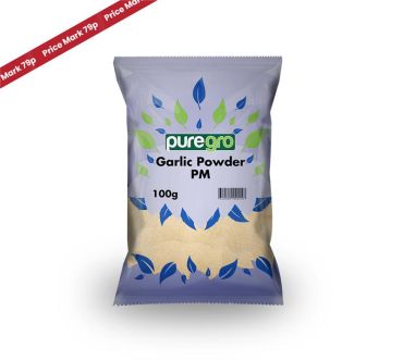 Puregro Garlic Powder PM 79p Powder 100g (Box of 10)