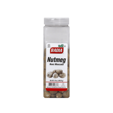 Badia Nutmeg Whole 453.6g (16oz) (Box of 6)