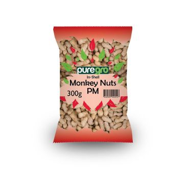 Puregro Monkey Nuts 300g (Box of 15)