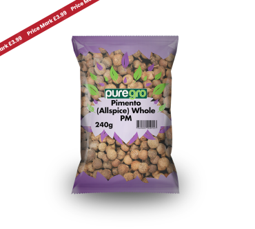 Puregro Pimento (Allspice) Whole PM £3.99 240g (Box of 10)
