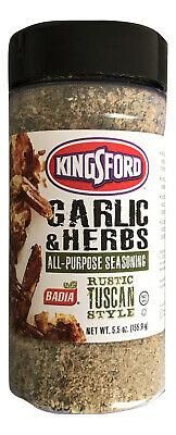 Badia Kingsford Garlic & Herb 155.9g (5.5oz) (Box of 6)