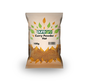 Puregro Curry Powder Hot 100g (Box of 10)