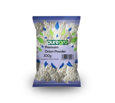 Puregro Premium White Onion Powder PM £2.49 300g (Box of 10)