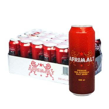 Afrimalt Can Drink 500ml (Box of 24)