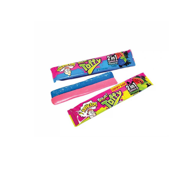 Warheads Sour Taffy Bar 2-in-1 42g (1.49oz) (Box of 24)