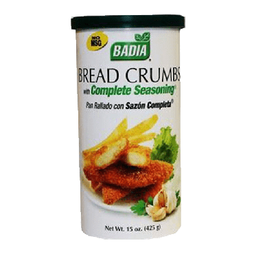 Badia Breadcrumbs with Complete Seasoning 425.2g (15oz) (Box of 12)