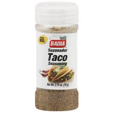 Badia Taco Seasoning 78g (2.75oz) (Box of 8)
