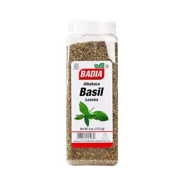 Badia Basil Leaves 113.4g (4oz) (Box of 6)